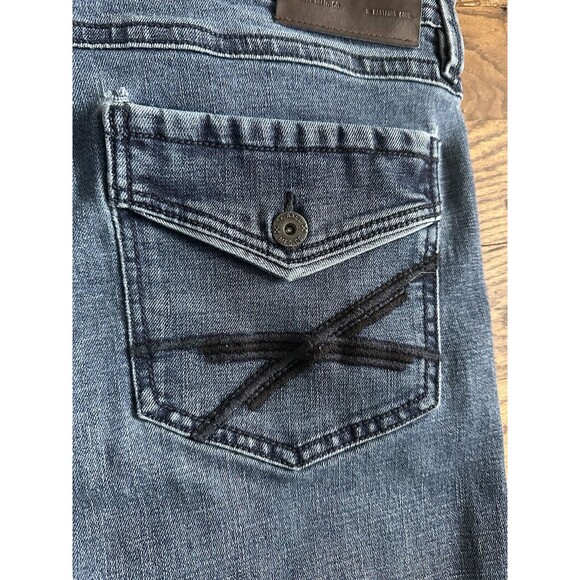 Y2K TK Axel Dark Wash Embroidered Jeans - Picture 4 of 7